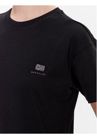 Napapijri T-Shirt S-Nina NP0A4H87 Czarny Regular Fit. Kolor: czarny. Materiał: bawełna #5