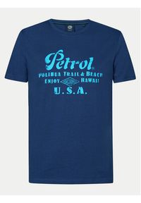 Petrol Industries T-Shirt M-1040-TSR600 Niebieski Regular Fit. Kolor: niebieski. Materiał: bawełna