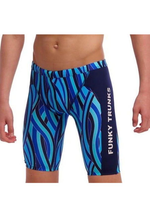 Spodenki FUNKY TRUNKS Snork City - jammery chłopięce. Kolor: niebieski