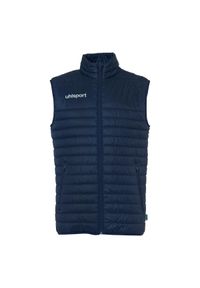 UHLSPORT - Kurtka dziecięca bez rękawów Uhlsport Essential Ultra Lite. Kolor: niebieski, czarny, wielokolorowy. Długość rękawa: bez rękawów. Sport: piłka nożna