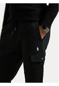 Polo Ralph Lauren Spodnie materiałowe 710980340003 Czarny Regular Fit. Kolor: czarny. Materiał: bawełna #4