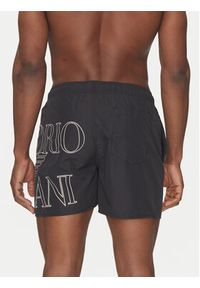 Emporio Armani Underwear Szorty kąpielowe EM000583 AF12326 UC001 Czarny Regular Fit. Kolor: czarny. Materiał: syntetyk