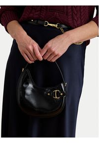 Lauren Ralph Lauren - LAUREN RALPH LAUREN Torebka 431P04070001 Czarny. Kolor: czarny. Materiał: skórzane #3