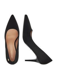 DeeZee Szpilki EZ-23-1B Czarny. Kolor: czarny. Materiał: materiał. Obcas: na szpilce #5