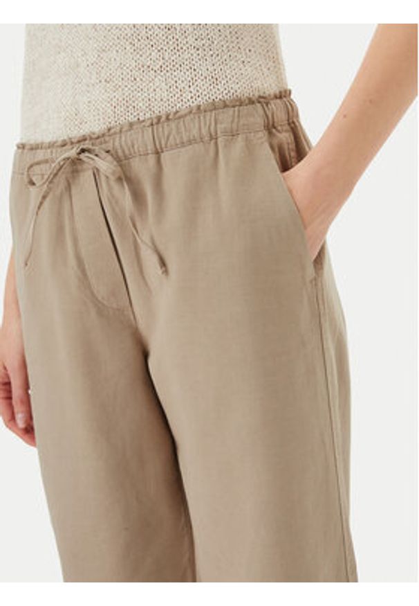 Marc O'Polo Spodnie materiałowe M03 1340 10073 Beżowy Tapered Fit. Kolor: beżowy. Materiał: bawełna