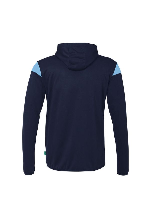 UHLSPORT - Dziecięca bluza dresowa z kapturem Uhlsport Squad 27. Typ kołnierza: kaptur. Kolor: niebieski. Materiał: dresówka