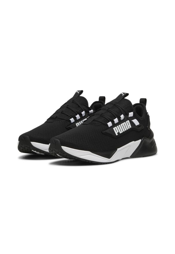 Puma - Buty do biegania unisex Retaliate 3 PUMA Black White. Kolor: biały, czarny, wielokolorowy