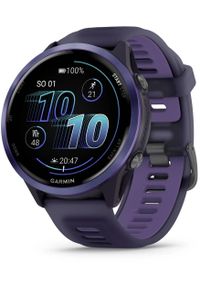 GARMIN - Zegarek sportowy Garmin Forerunner 570 Fioletowy (010-02971-02). Kolor: fioletowy. Styl: sportowy