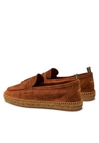 Castañer Espadryle Nacho T/186 023417 Brązowy. Kolor: brązowy. Materiał: skóra, zamsz