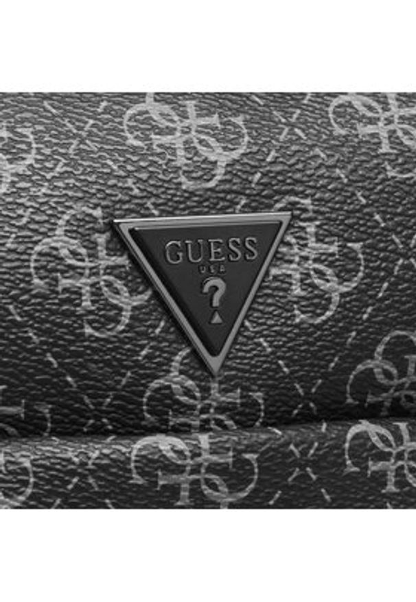 Guess Saszetka piersiowa HMEVZL P3407 Czarny. Kolor: czarny. Materiał: skóra