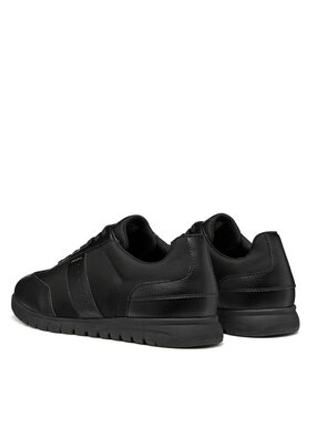 Geox Sneakersy U Flextride Zero U651JB 011FE C9999 Czarny. Kolor: czarny. Materiał: materiał