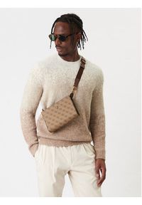 Guess Saszetka HMMILO P6157 Beżowy. Kolor: beżowy. Materiał: skóra #2