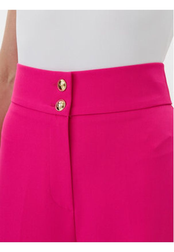 Maryley Spodnie materiałowe 25EB680/M25/43AL Różowy Regular Fit. Kolor: różowy. Materiał: syntetyk