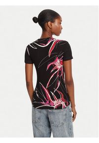 Desigual T-Shirt Lala 25WWTK16 Czarny Regular Fit. Kolor: czarny. Materiał: wiskoza #5