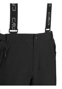 CMP Spodnie narciarskie 3W17397N Czarny Regular Fit. Kolor: czarny. Materiał: syntetyk. Sport: narciarstwo