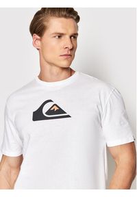 Quiksilver T-Shirt Comp EQYZT06534 Biały Regular Fit. Kolor: biały. Materiał: bawełna #5