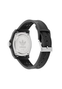 Adidas - adidas Zegarek Project Four AOST25033 Czarny. Kolor: czarny