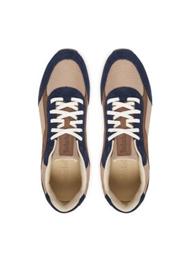 Timberland Sneakersy Scout Heights Low lace TB0A419GAGC1 Beżowy. Kolor: beżowy. Materiał: materiał