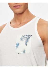 Jack & Jones - Jack&Jones Tank top Chill 12248069 Biały Standard Fit. Kolor: biały. Materiał: bawełna #6