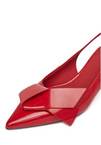 Gino Rossi Czółenka EDEN-V2020-13-1 Czerwony. Kolor: czerwony. Materiał: lakier, skóra #3