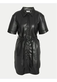 Noisy may - Noisy May Sukienka z imitacji skóry Andy 27026068 Czarny Regular Fit. Kolor: czarny. Materiał: skóra #2