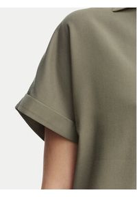 only - ONLY Polo Aris 15364279 Zielony Loose Fit. Typ kołnierza: polo. Kolor: zielony. Materiał: wiskoza #7
