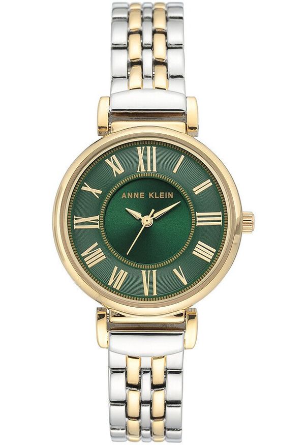 Zegarek damski Anne Klein AK-2159GNTT srebrny. Kolor: srebrny