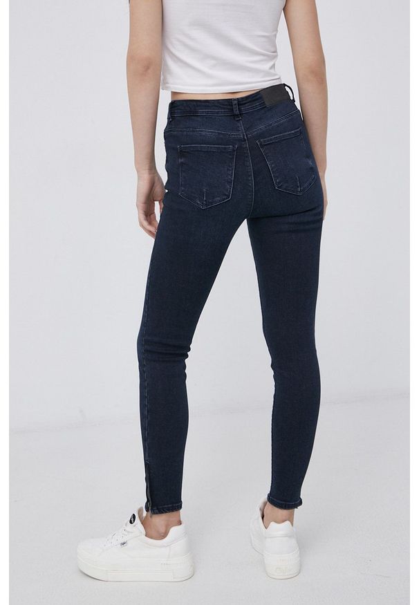 Noisy may - Noisy May Jeansy damskie high waist. Stan: podwyższony. Kolor: niebieski