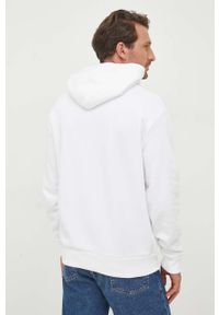 Polo Ralph Lauren bluza męska kolor biały z kapturem z aplikacją. Typ kołnierza: kaptur, polo. Kolor: biały. Długość rękawa: długi rękaw. Długość: długie. Wzór: aplikacja #4