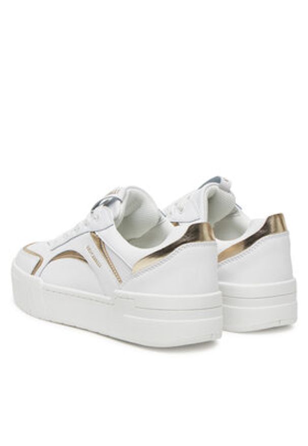 Just Cavalli Sneakersy 78RA3ST2 ZPA98 Biały. Kolor: biały. Materiał: skóra