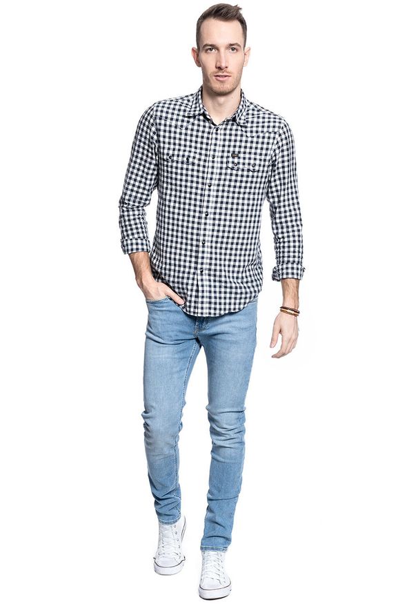 Lee - LEE SPODNIE MĘSKIE Malone WORN LONEPINE L736LSTF 112120141