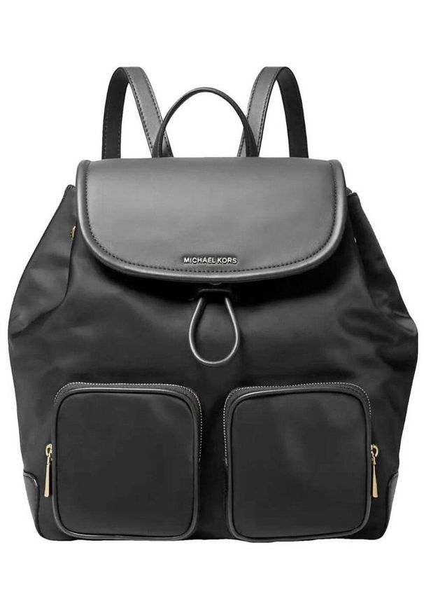 Plecak Casual Michael Kors Cara Czarny. Kolor: czarny. Styl: casual
