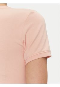 Guess T-Shirt W2YI45 J1314 Pomarańczowy Slim Fit. Kolor: pomarańczowy. Materiał: bawełna #4