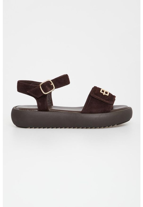 Baldinini - Sandały damskie skórzane BALDININI. Materiał: skóra