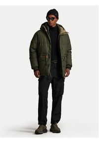 Polo Ralph Lauren Kurtka puchowa 710977087001 Zielony Regular Fit. Typ kołnierza: polo. Kolor: zielony. Materiał: bawełna, syntetyk #7