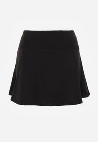 Born2be - Czarne Sportowe Spódnico-Szorty z Funkcjonalnymi Kieszonkami Natellea. Okazja: na spacer. Kolor: czarny. Materiał: materiał. Styl: sportowy #2