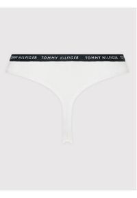 TOMMY HILFIGER - Tommy Hilfiger Komplet 3 par stringów UW0UW02829 Kolorowy. Materiał: bawełna. Wzór: kolorowy #8