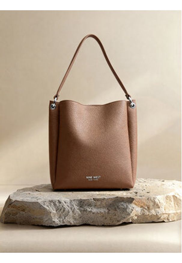 Nine West Torebka CEO-ARIA-S24414 Beżowy. Kolor: beżowy