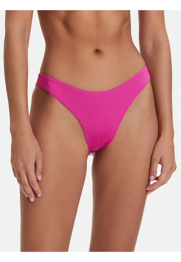 Maaji Dół od bikini Iconic PT3889SCC013 Fioletowy. Kolor: fioletowy. Materiał: syntetyk