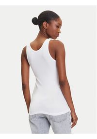 JOOP! Top 10224385 Biały Slim Fit. Kolor: biały. Materiał: bawełna #3