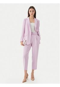BOSS Marynarka Jocaluah 50490053 Fioletowy Regular Fit. Kolor: fioletowy. Materiał: syntetyk #2