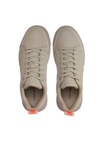 Calvin Klein Sneakersy Chunky Cupsole 2.0 Lth In Lum YW0YW01313 Beżowy. Kolor: beżowy. Materiał: skóra #4