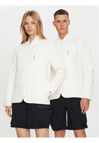 Rains Kurtka przejściowa Giron Liner Jacket T1 19400 Biały Regular Fit. Kolor: biały. Materiał: syntetyk #1