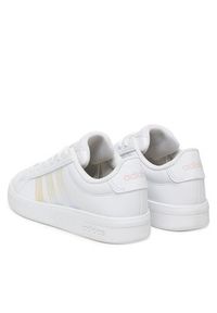 Adidas - adidas Sneakersy Grand Court 3.0 JQ1978 Biały. Kolor: biały. Materiał: skóra #8