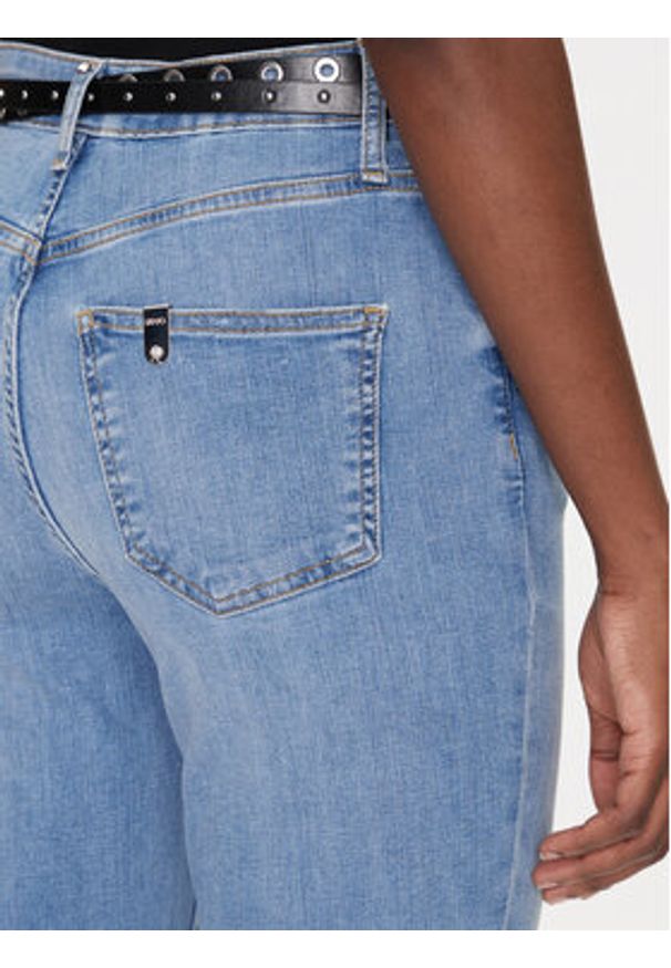 Liu Jo Jeansy UA5019 D4811 Niebieski Straight Fit. Kolor: niebieski