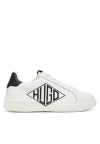 Hugo - Sneakersy HUGO. Kolor: biały