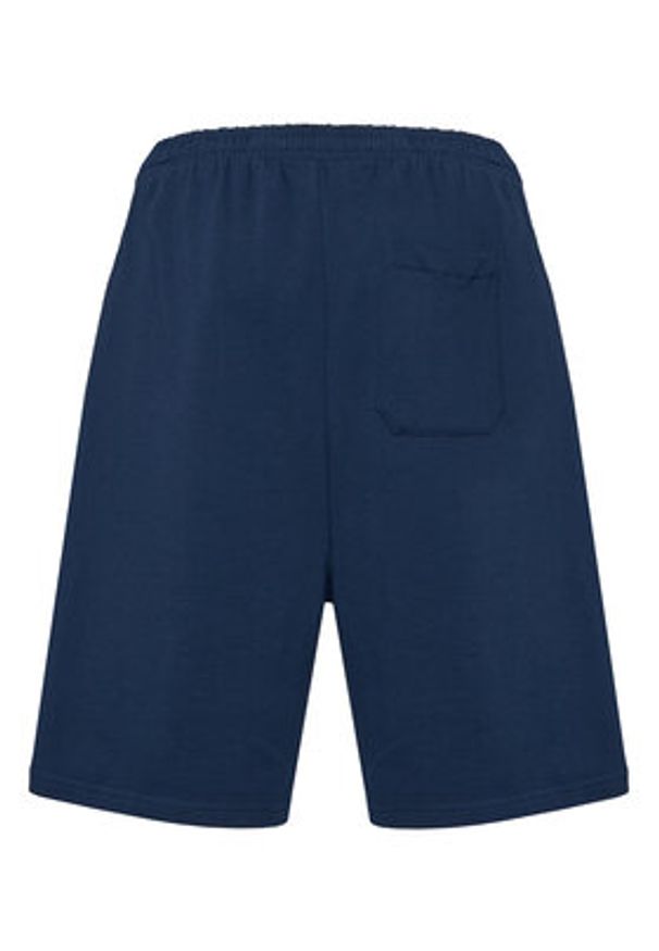 TOMMY HILFIGER - Tommy Hilfiger Szorty sportowe Terry UM0UM03914 Granatowy Regular Fit. Kolor: niebieski. Materiał: bawełna. Styl: sportowy