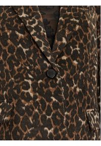 Morgan Płaszcz przejściowy 251-GELEO Brązowy Regular Fit. Kolor: brązowy. Materiał: syntetyk #3