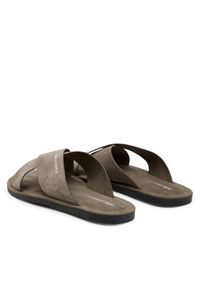 Karl Lagerfeld - KARL LAGERFELD Klapki Kastor III KL70214 Szary. Kolor: szary. Materiał: skóra #6