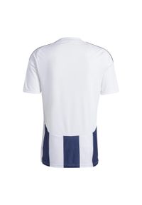 Adidas - Koszulka męska adidas Striped 24 Jersey. Kolor: wielokolorowy, niebieski, biały. Materiał: jersey. Sport: piłka nożna #2
